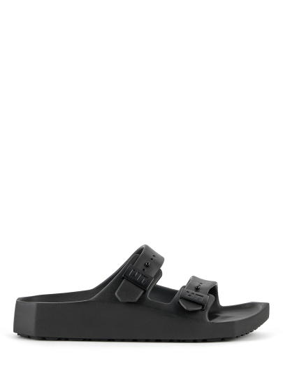 Мужские летние шлепанцы united nude moses unisex-m черные артикул 4un.un149558. в интернет магазине английской обуви UnitedNude.ru