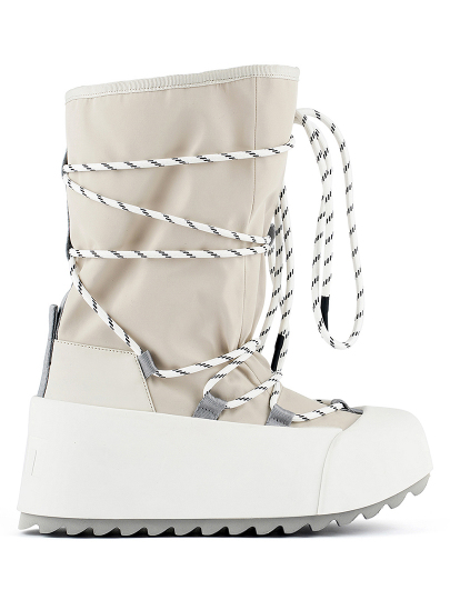 Женские зимние ботинки united nude polar calf boot белые артикул 3un.un96714.s в интернет магазине английской обуви UnitedNude.ru