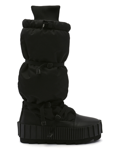 Женские демисезонные сапоги united nude arctic knee boot черные артикул 1un.un83002.f в интернет магазине английской обуви UnitedNude.ru