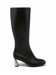 102500116 Zink Tall Boot Mid,Сапоги женские,кожа _черный арт. 6UN.UN59344.K
