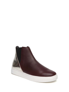 100934891668A15 jacky slip on,Кеды женские,кожа бордовый/золотой/черный арт. 2UN.UN43977.K