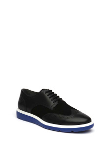 10044011657 Flx Wingtip Mens,Полуботинки мужские,кожа/велюр _черный арт. 5UN.UN53803.K