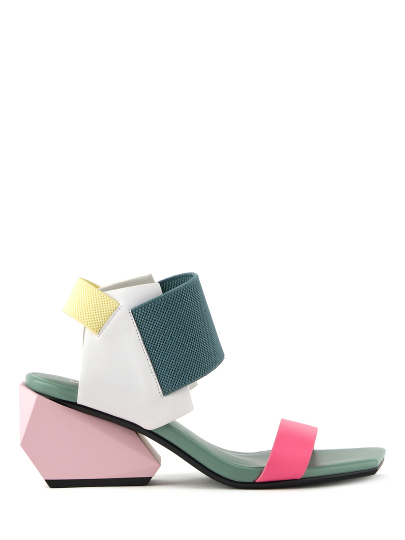 Женские летние босоножки united nude ricky sandal mid белые артикул 4un.un149434.k в интернет магазине английской обуви UnitedNude.ru