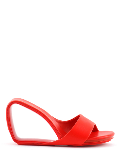 Женское летнее сабо united nude mobius hi красное артикул 6un.un112615.k в интернет магазине английской обуви UnitedNude.ru