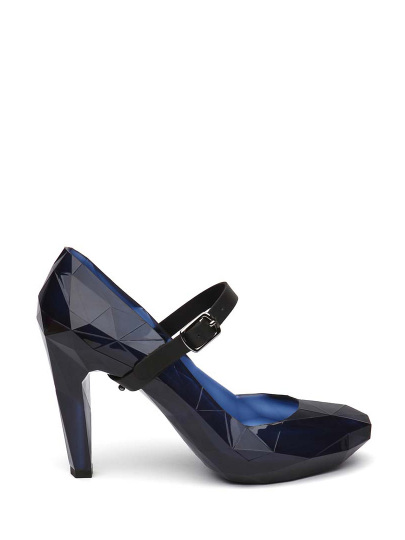 Женские демисезонные туфли united nude lo res pump синие артикул 5un.un53872. в интернет магазине английской обуви UnitedNude.ru