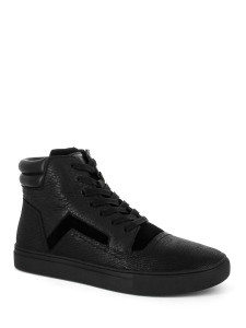 10184015746 krono mens,Кеды мужские,кожа/велюр _черный арт. 4UN.UN50364.K