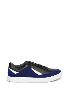 101014881657A15 skater mens,Кеды мужские,кожа/велюр черный/синий арт. 2UN.UN44087.K