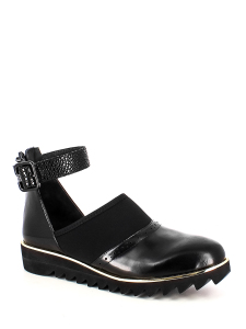 10192017390 shark sandal,Туфли откр. женские,кожа/текстиль _черный арт. 4UN.UN51959.K