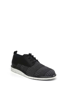 10223510107 Derby Fab Mens,Полуботинки летн. мужские,текстиль/кожа черный/белый арт. 5UN.UN53786.